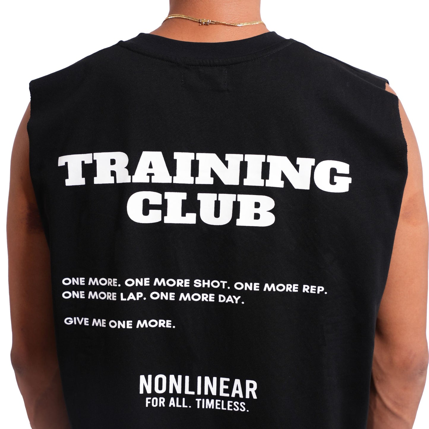 Training Club Black Tank Top