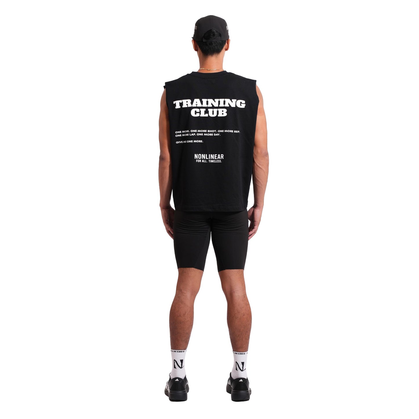 Training Club Black Tank Top