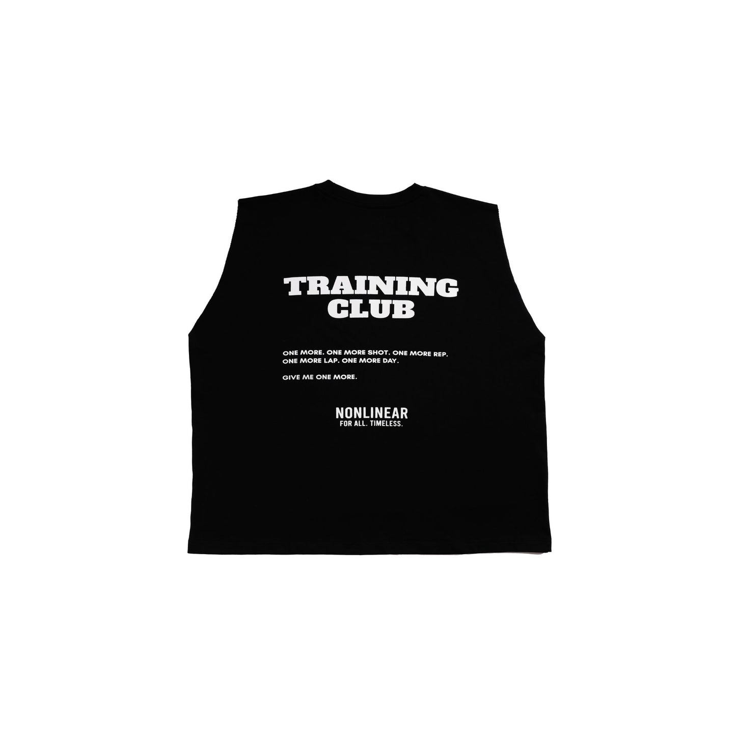 Training Club Black Tank Top