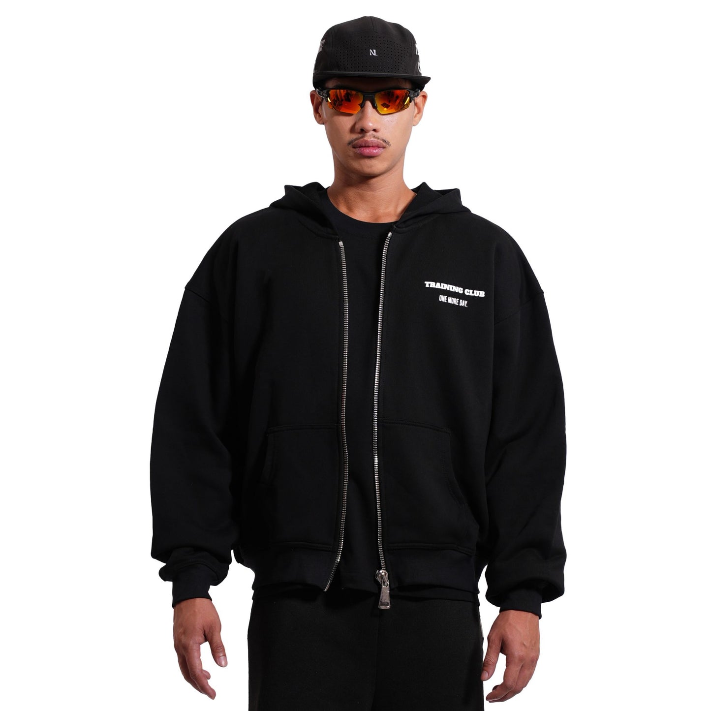 Ordinary Is Not Enough Zip up Hoodie