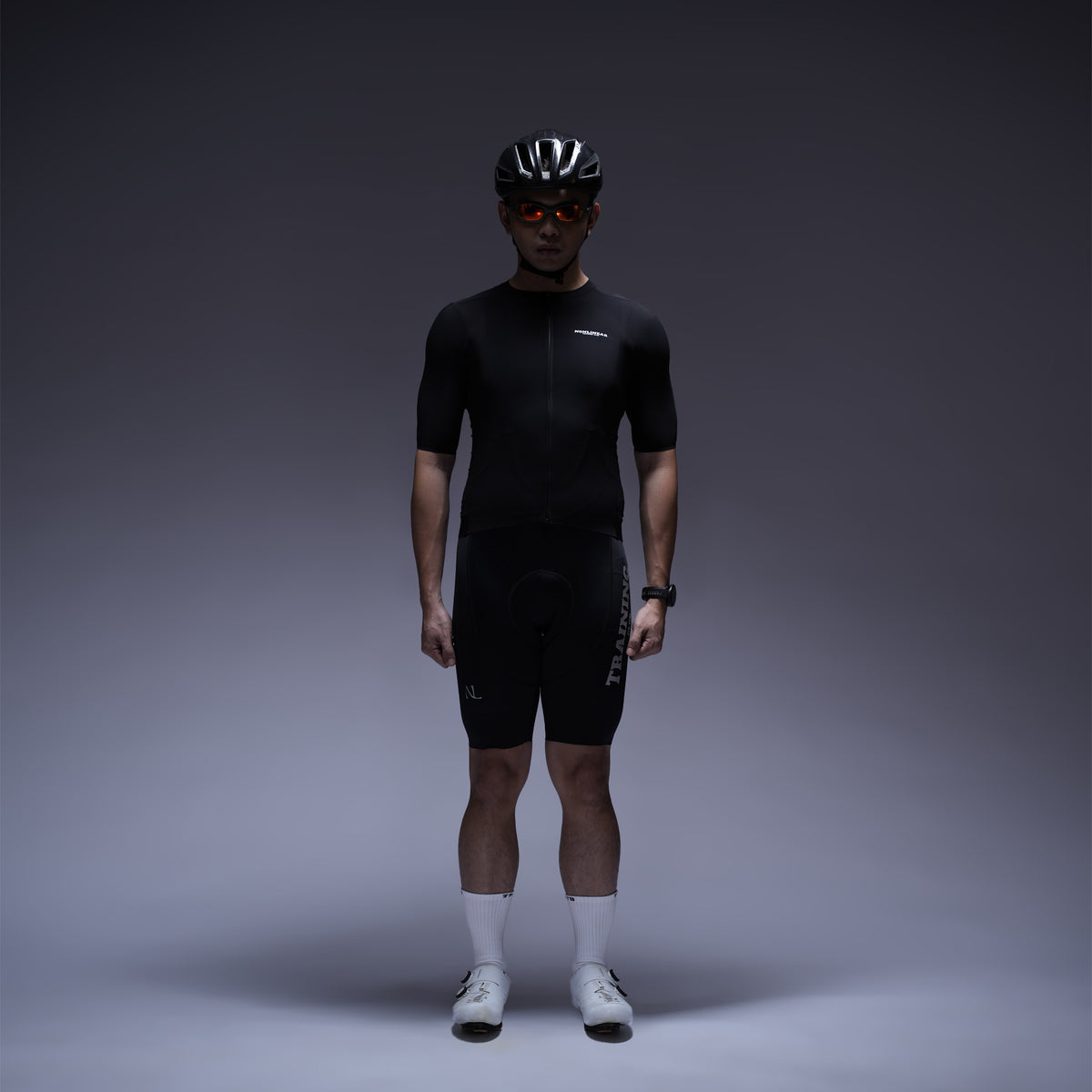 Training Club Black Cycling Top