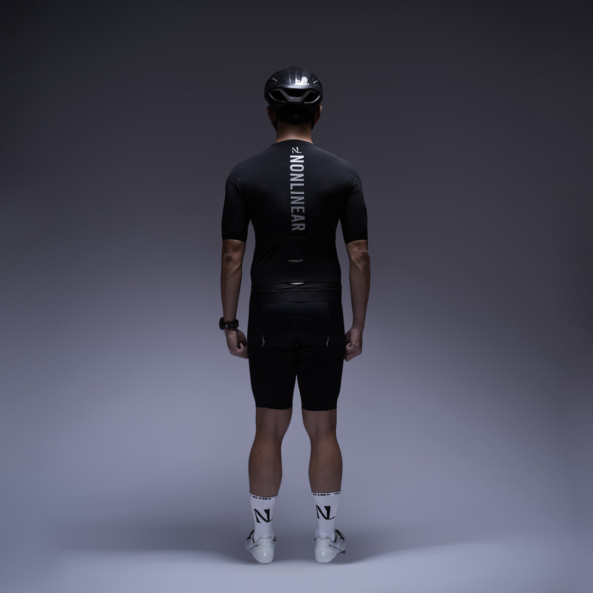 Training Club Black Cycling Top