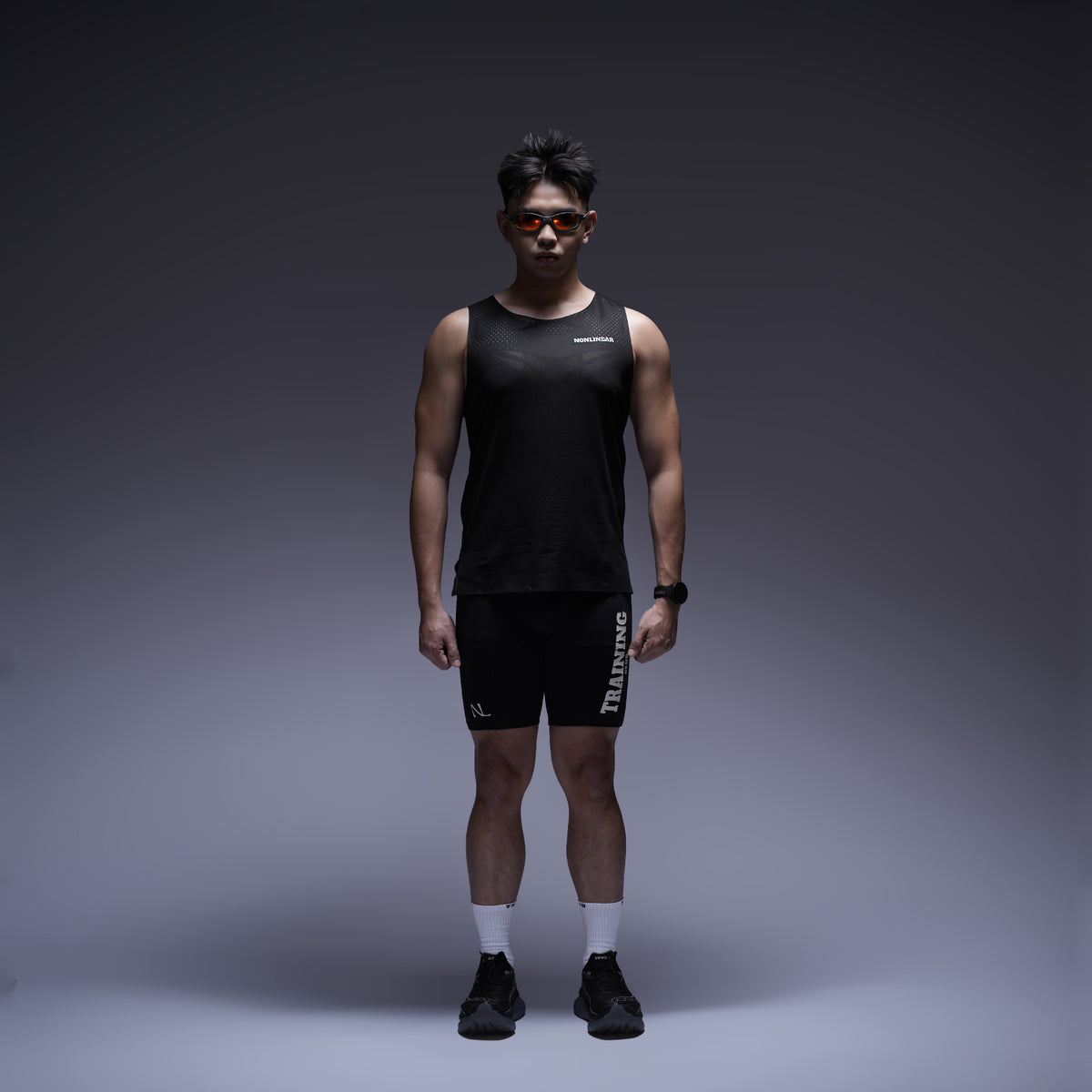 Black Racing Ordinary Is Not Enough Singlet