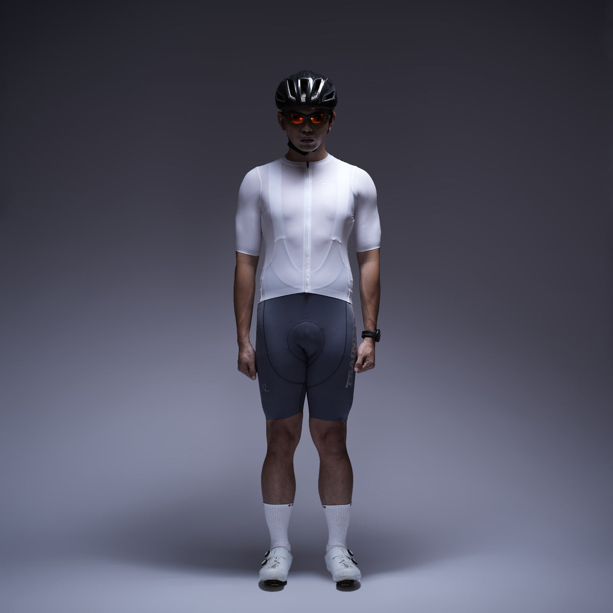 Training Club White Cycling Top