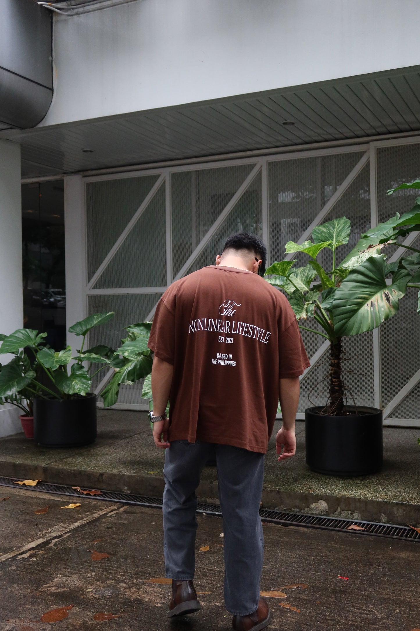 Nonlinear Lifestyle Brown Shirt