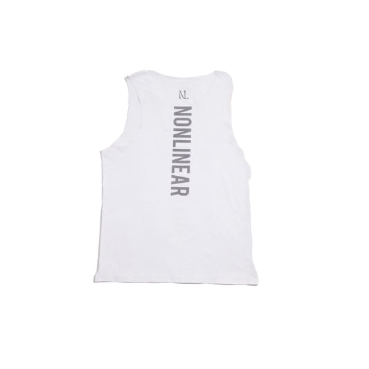White Racing Singlet