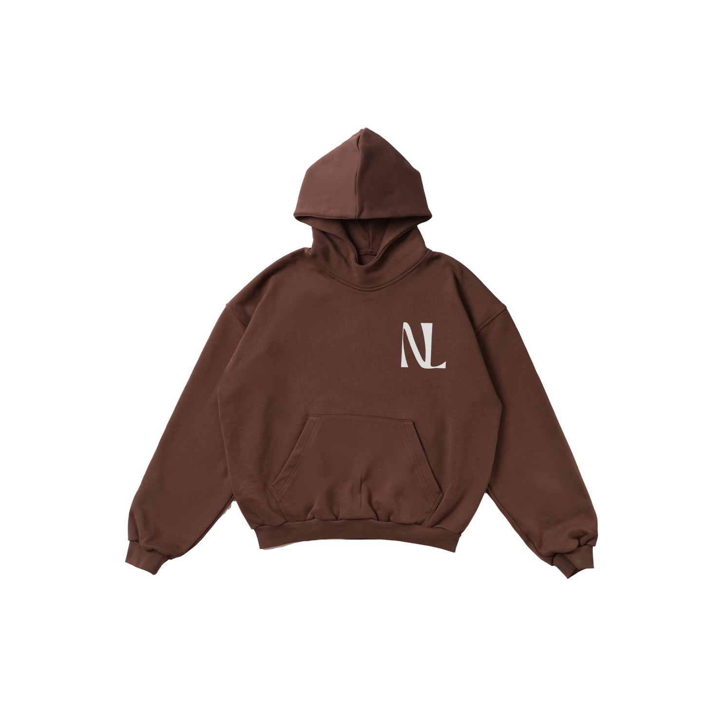 Nonlinear Lifestyle Brown Hoodie