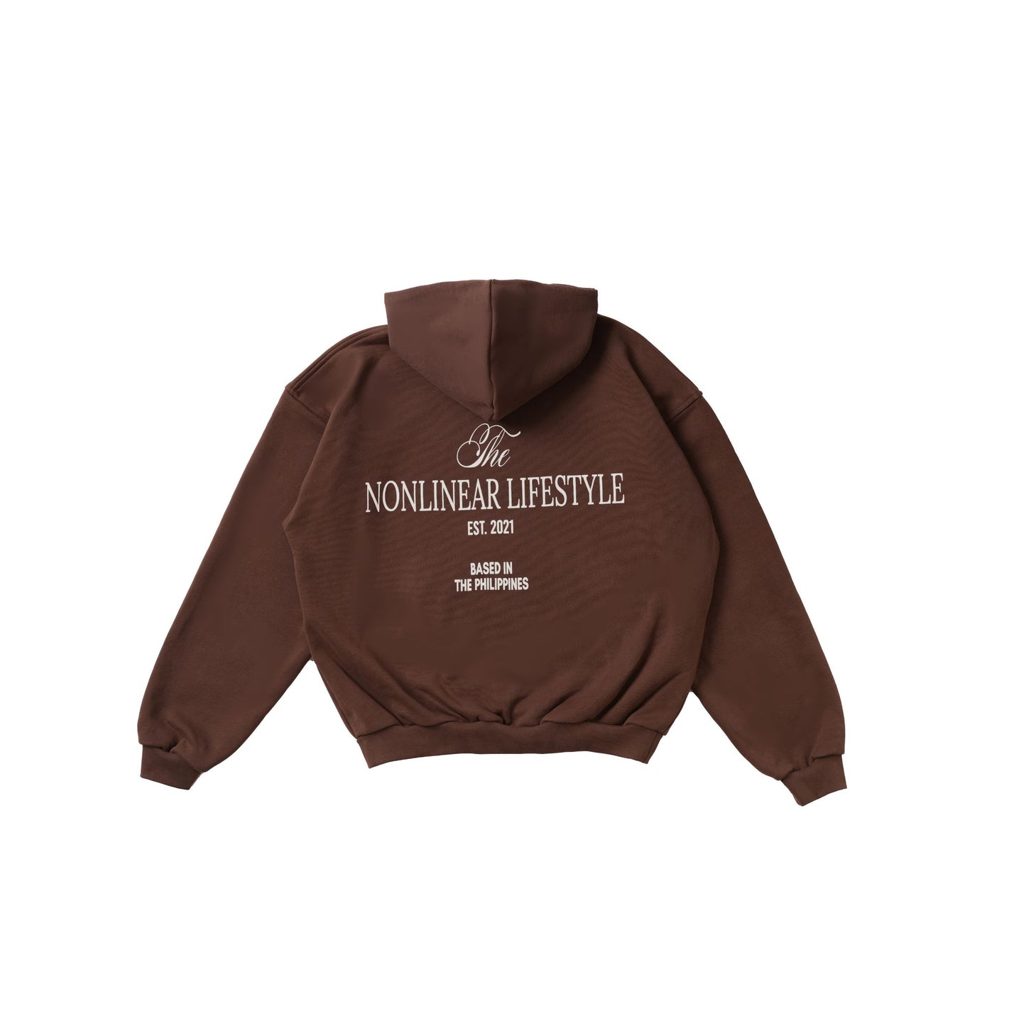 Nonlinear Lifestyle Brown Hoodie