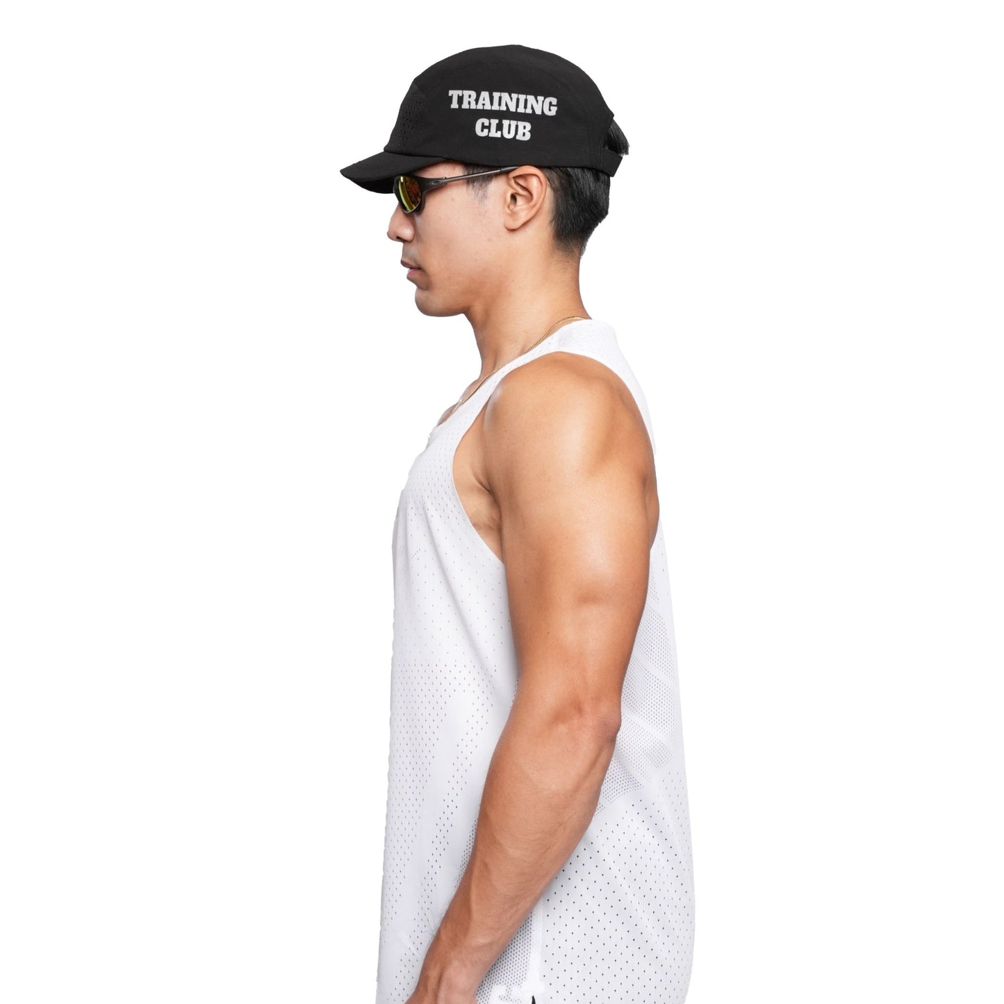 White Racing Singlet