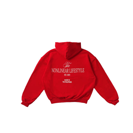 Nonlinear Lifestyle Red Hoodie